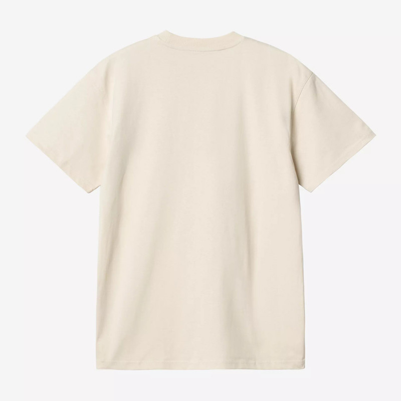 Camiseta Carhartt WIP: SS American Script T-Shirt (Natural)