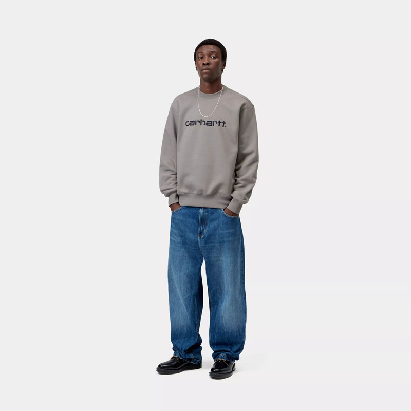 Sudadera Carhartt WIP: Carhartt Sweat (Shady Grey Dark Navy)