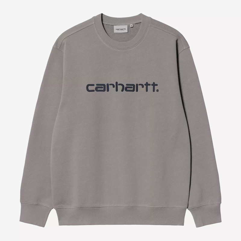 Sudadera Carhartt WIP: Carhartt Sweat (Shady Grey Dark Navy)