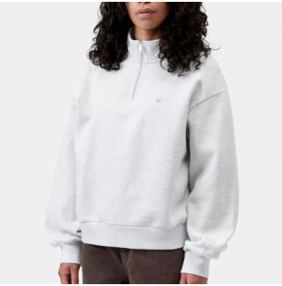 Sudadera Carhartt WIP: W Casey High Neck Sweat (Ash Hea Silver)
