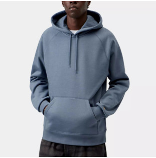 Sudadera Carhartt WIP: Hooded Chase Sweat (Icesheet Gold)