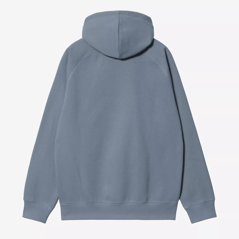 Sudadera Carhartt WIP: Hooded Chase Sweat (Icesheet Gold)