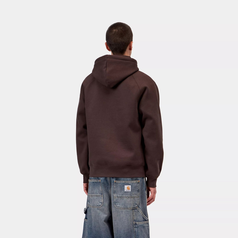 Sudadera Carhartt WIP: Hooded Chase Sweat (Palisander Gold)