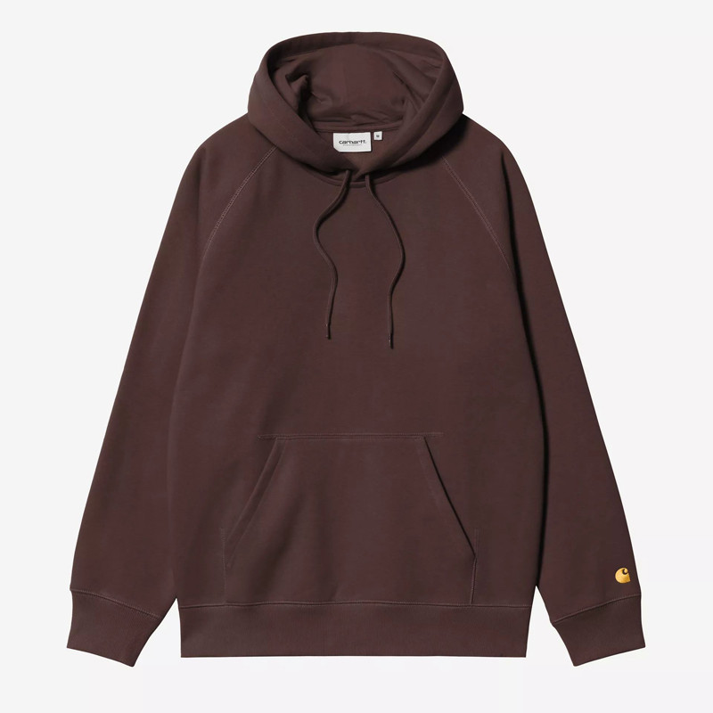 Sudadera Carhartt WIP: Hooded Chase Sweat (Palisander Gold)