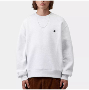 Sudadera Carhartt WIP: Mack Sweat (Ash Heather Black)