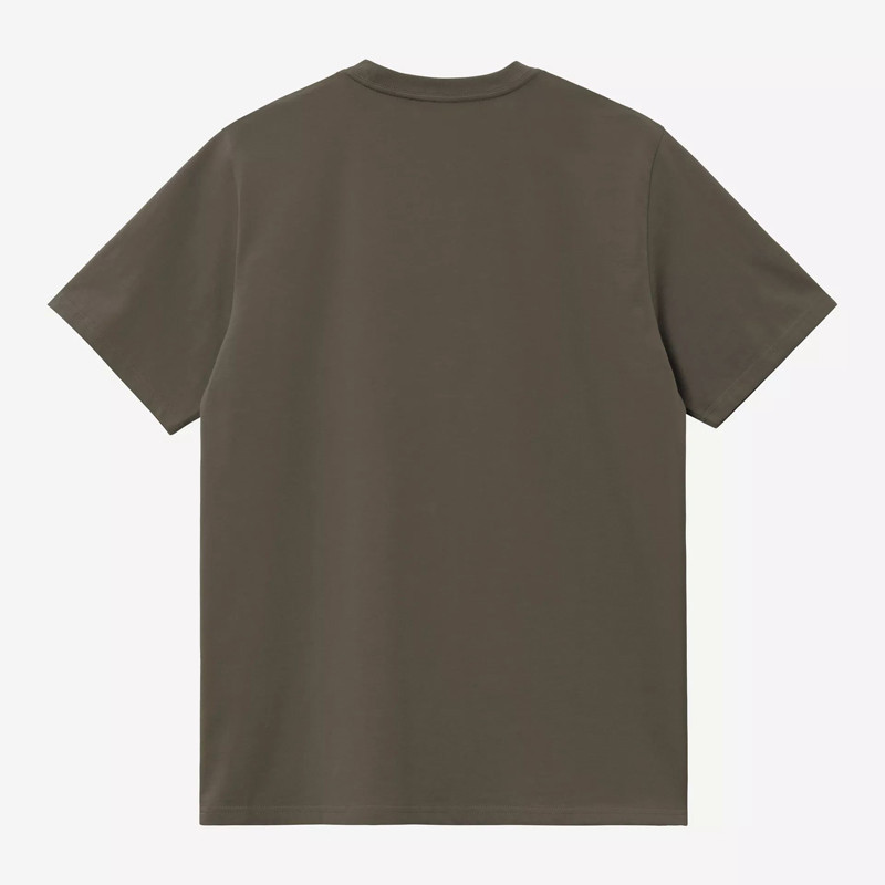 Camiseta Carhartt WIP: SS Script Embroidery T-Shirt (Cypress Blk)