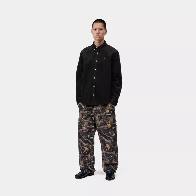 Camisa Carhartt WIP: LS Madison Cord Shirt (Soot)