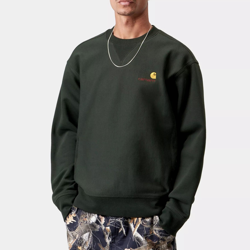 Sudadera Carhartt WIP: American Script Sweat (Raven)