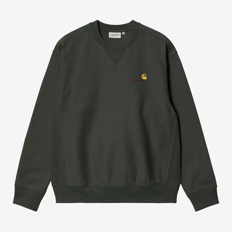 Sudadera Carhartt WIP: American Script Sweat (Raven)