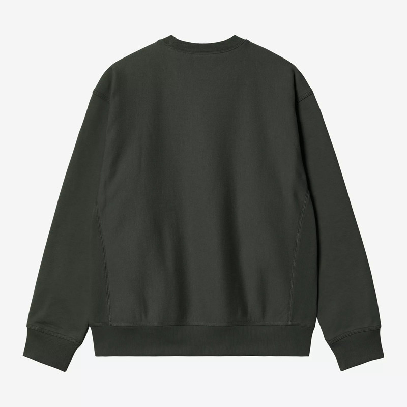 Sudadera Carhartt WIP: American Script Sweat (Raven)