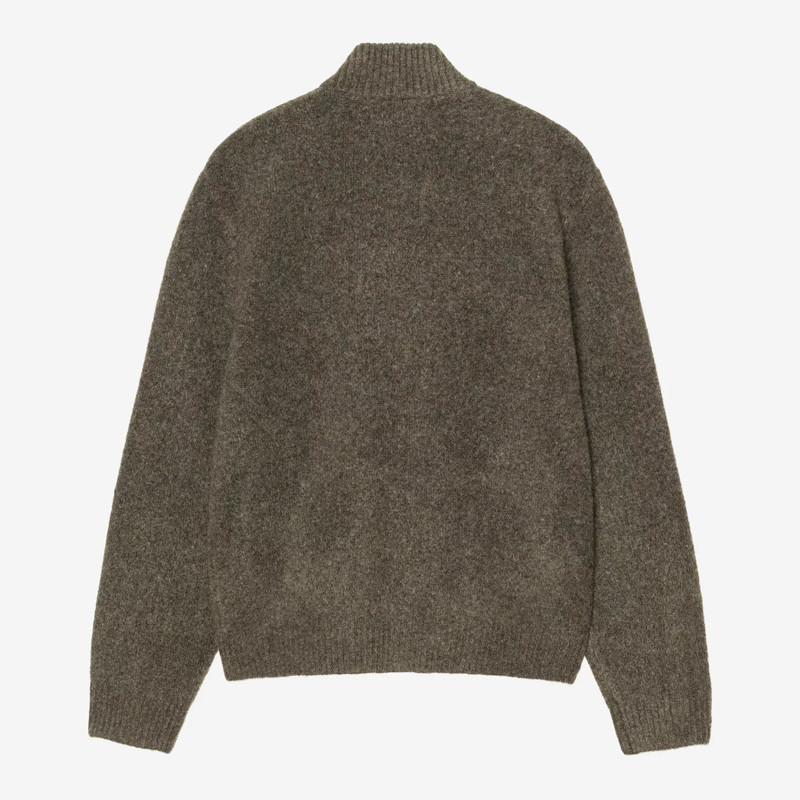 Jersey Carhartt WIP: Curtis Sweater Jacket (Tangled Shungite)