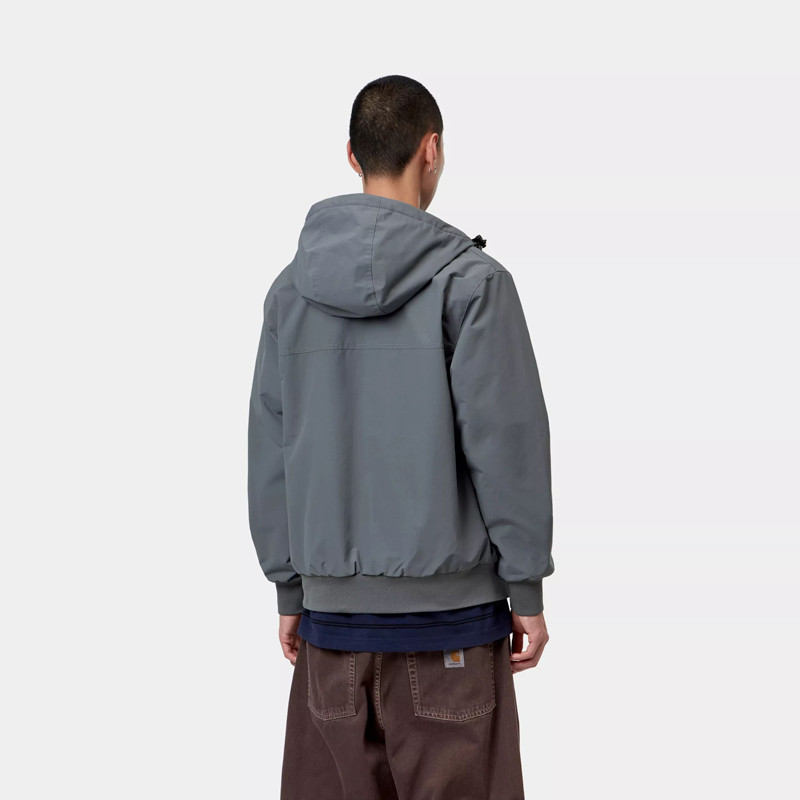 Chaqueta Carhartt WIP: Hooded Sail Jacket (Styx White)