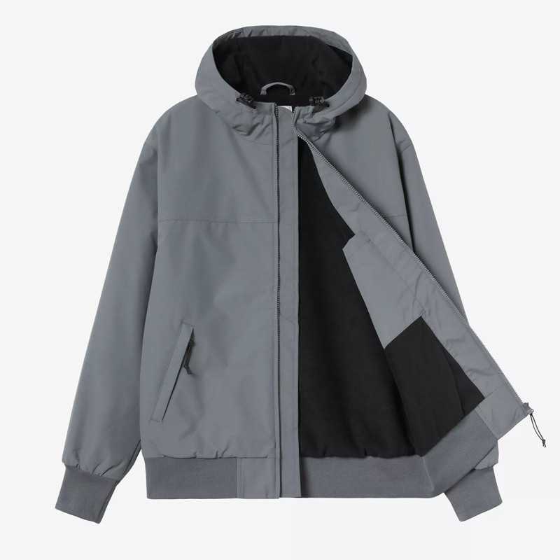 Chaqueta Carhartt WIP: Hooded Sail Jacket (Styx White)