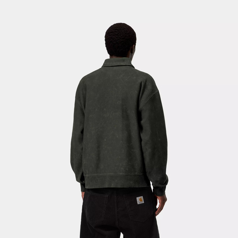 Sudadera Carhartt WIP: Lambert Polo Sweat (Raven)