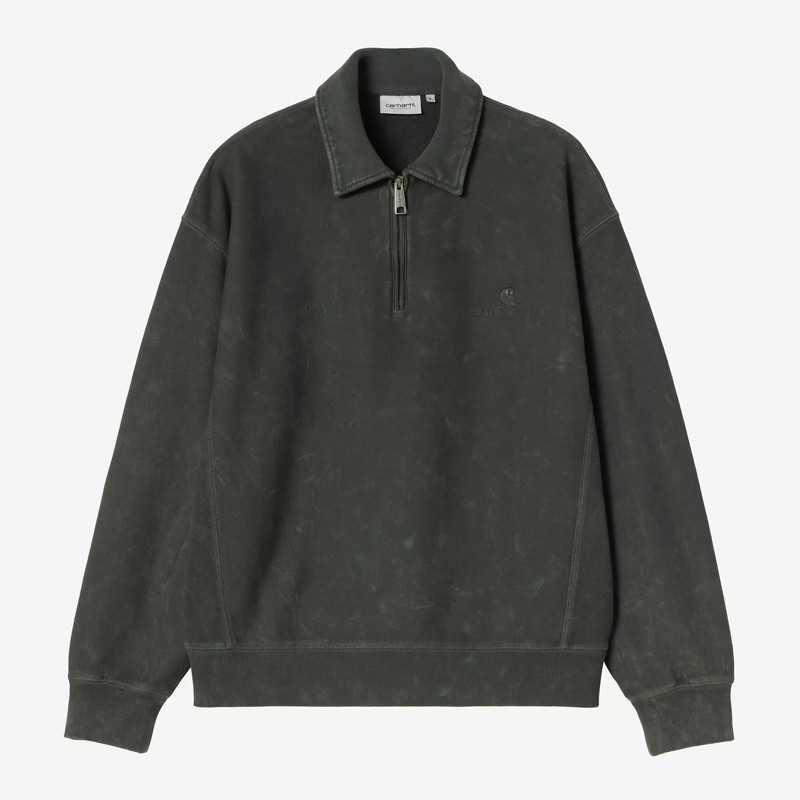 Sudadera Carhartt WIP: Lambert Polo Sweat (Raven)