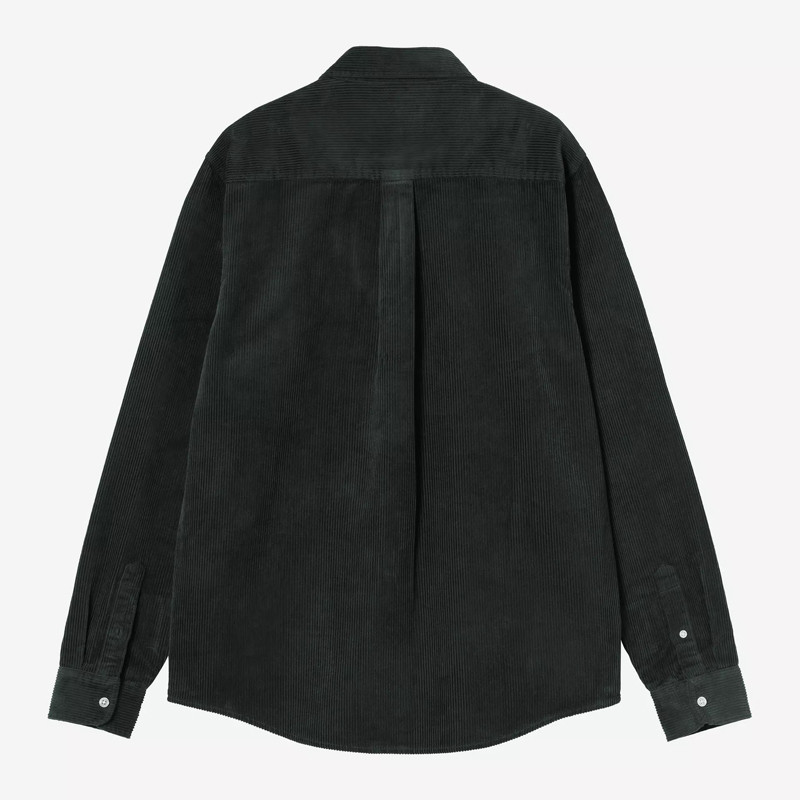 Camisa Carhartt WIP: LS Madison Cord Shirt (Raven)