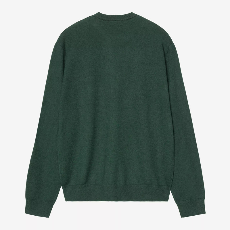 Jersey Carhartt WIP: Madison Sweater (Dark Scarab Wax)
