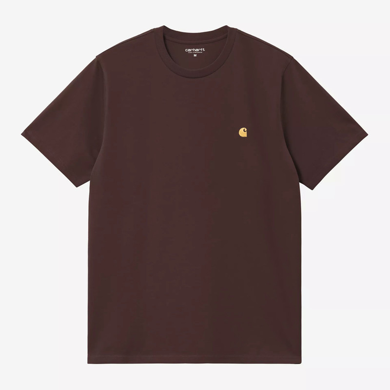 Camiseta Carhartt WIP: SS Chase T-Shirt (Palisander Gold)