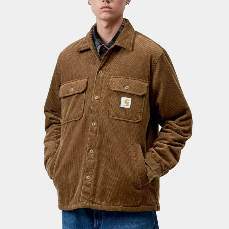 Chaqueta Carhartt WIP: Whitsome Shirt Jac (WIP H Brown)