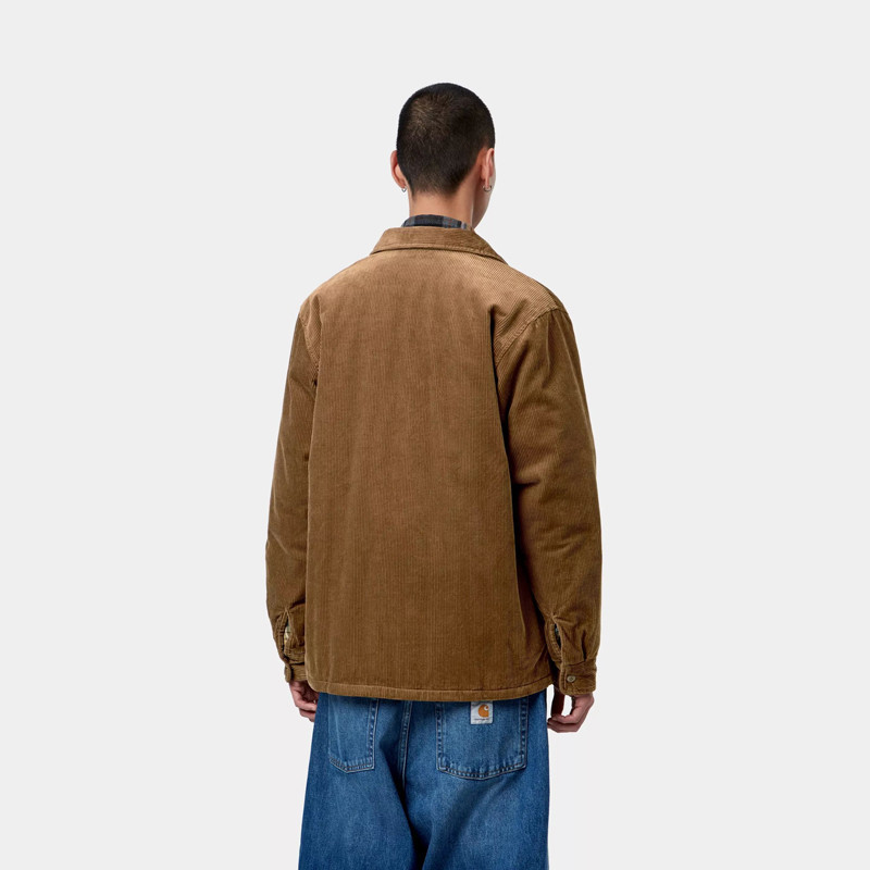 Chaqueta Carhartt WIP: Whitsome Shirt Jac (WIP H Brown)