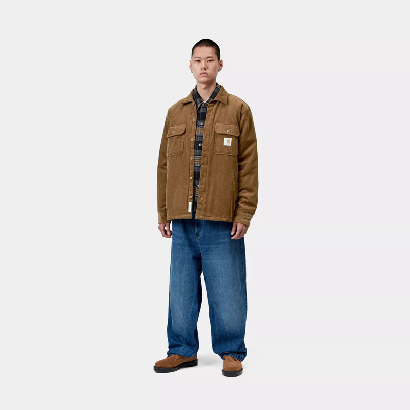 Chaqueta Carhartt WIP: Whitsome Shirt Jac (WIP H Brown)