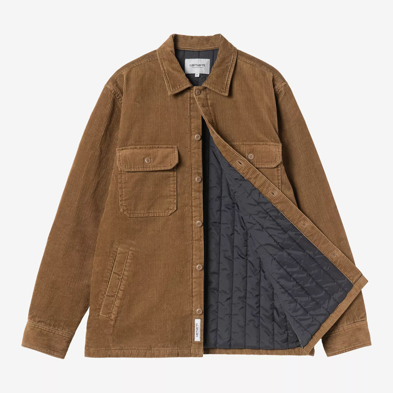 Chaqueta Carhartt WIP: Whitsome Shirt Jac (WIP H Brown)