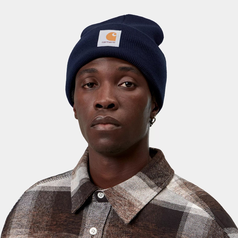 Gorro Carhartt WIP: Acrylic Watch Hat (Dark Navy)