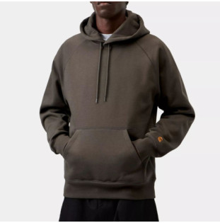Sudadera Carhartt WIP: Hooded Chase Sweat (Shungite Gold)
