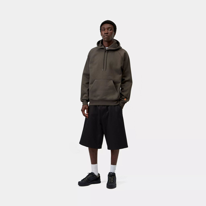 Sudadera Carhartt WIP: Hooded Chase Sweat (Shungite Gold)