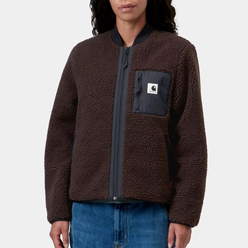Chaqueta Carhartt WIP: W Janet Liner (Palisander Black)