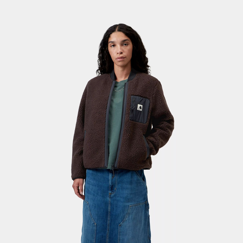 Chaqueta Carhartt WIP: W Janet Liner (Palisander Black)