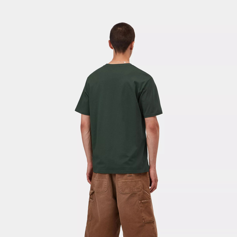 Camiseta Carhartt WIP: SS Pocket T-Shirt (Dark Scarab)