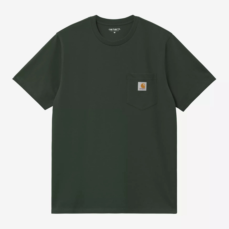 Camiseta Carhartt WIP: SS Pocket T-Shirt (Dark Scarab)