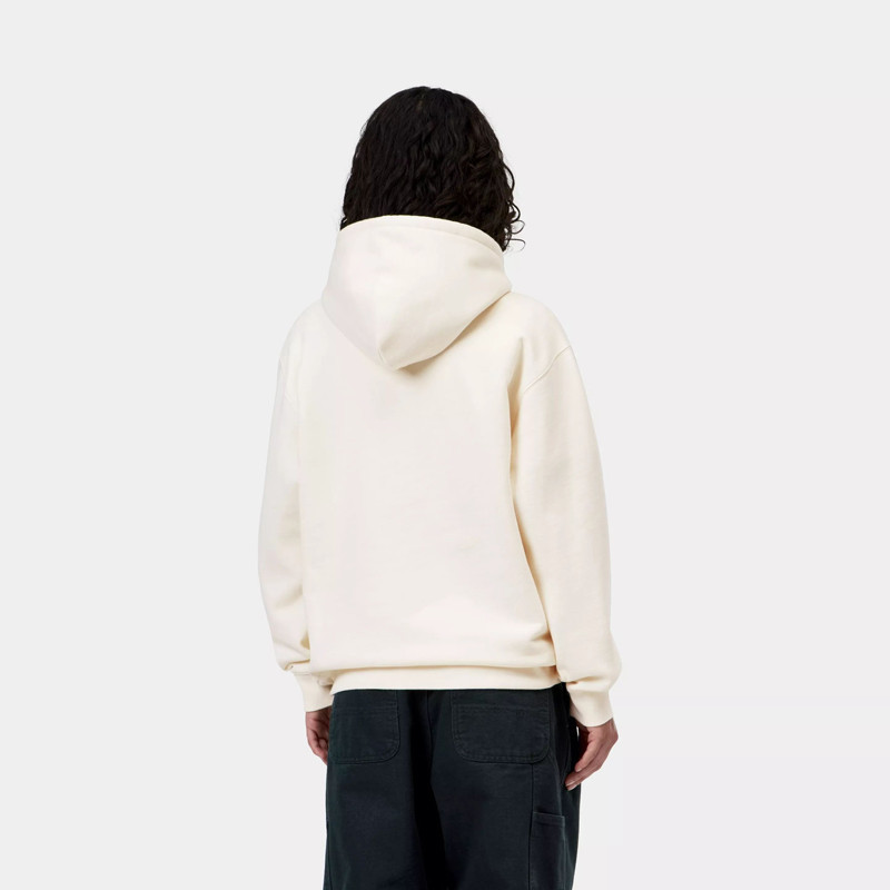 Sudadera Carhartt WIP: W Hood Carhartt Sweat (Wax Palisander)