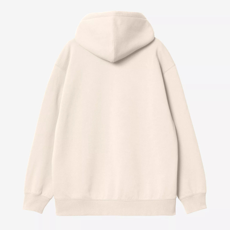 Sudadera Carhartt WIP: W Hood Carhartt Sweat (Wax Palisander)