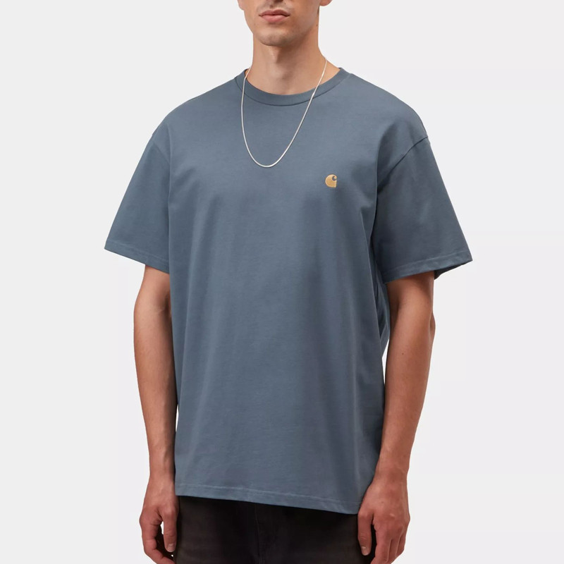 Camiseta Carhartt WIP: SS Chase T-Shirt (Icesheet Gold)