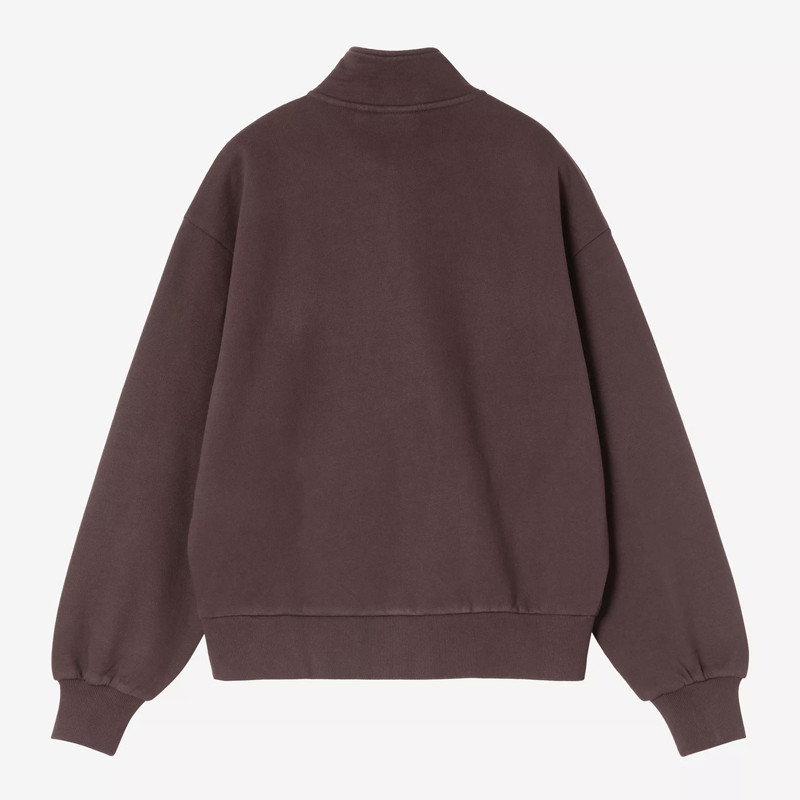 Sudadera Carhartt WIP: W Casey High Neck Sweat (Palisandr Silvr)