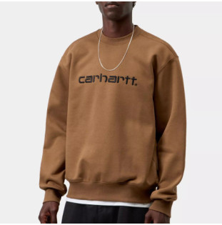 Sudadera Carhartt WIP: Carhartt Sweat (WIP H Brown Black)