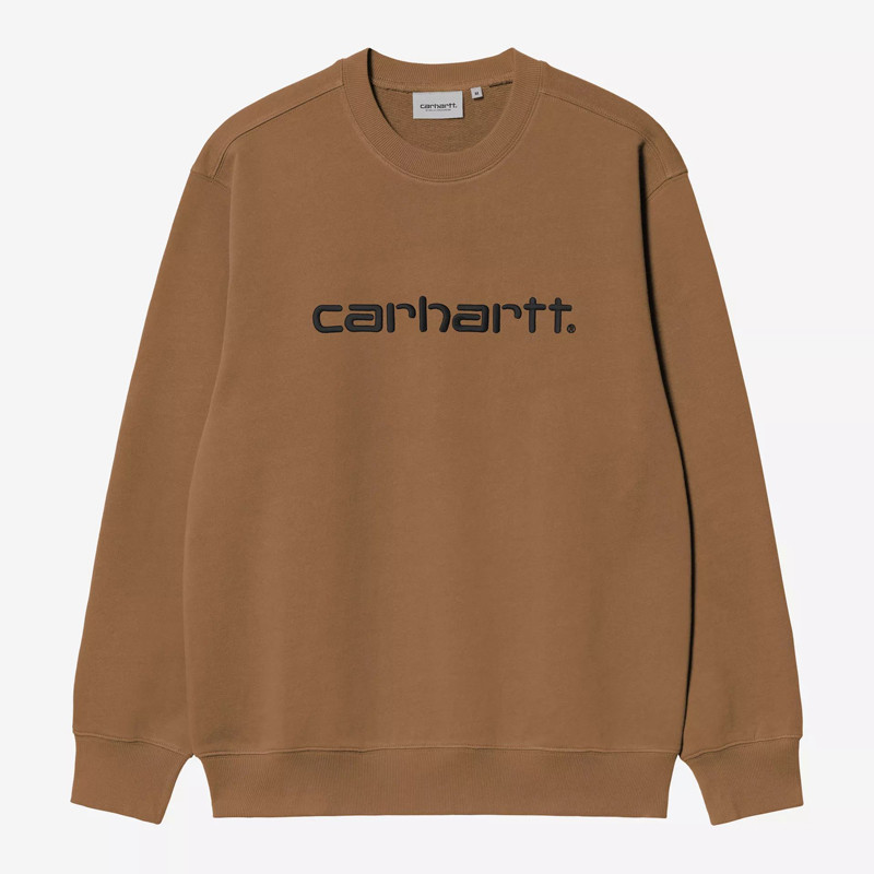 Sudadera Carhartt WIP: Carhartt Sweat (WIP H Brown Black)