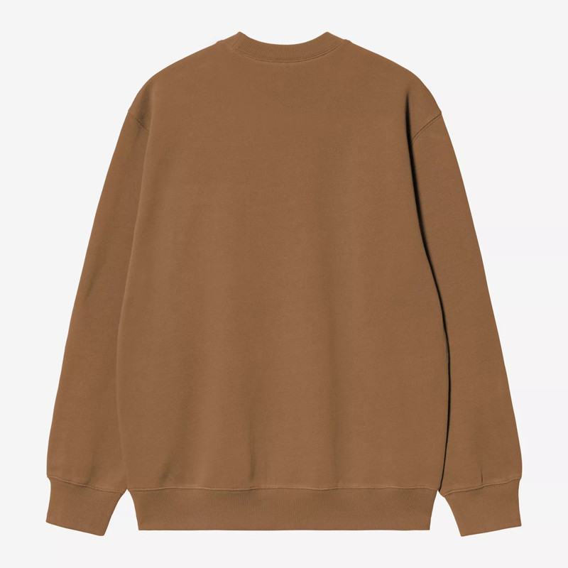 Sudadera Carhartt WIP: Carhartt Sweat (WIP H Brown Black)