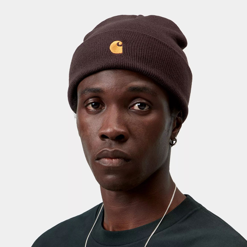 Gorro Carhartt WIP: Chase Beanie (Palisander Gold)