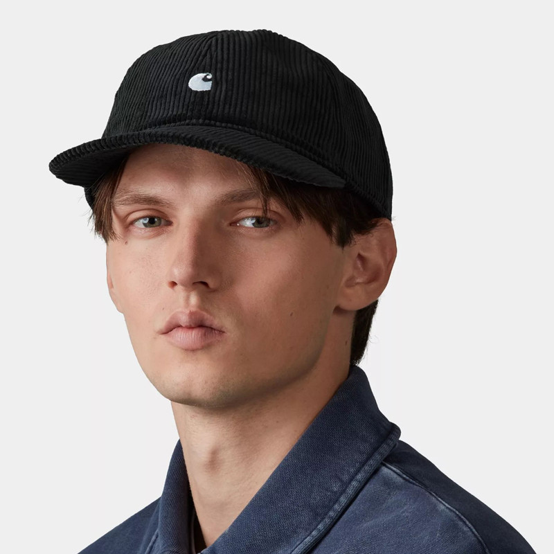 Gorra Carhartt WIP: Harlem Cap (Black White)