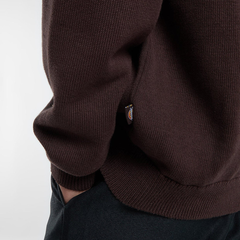 Jersey Dickies: Summerdale Sweater (Chocolate Brown)