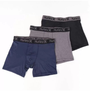 Boxer Hurley: M Underwear 3Pk Boxer Mix Color (Surtido)
