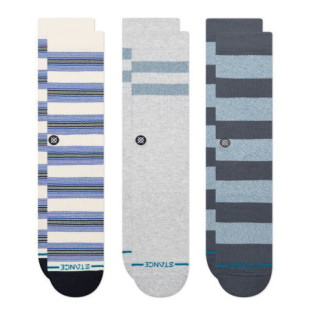 Calcetines Stance: Sako 3 Pack (White)
