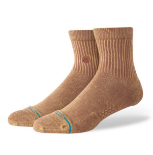 Calcetines Stance: Icon Washed Quarter (Brown)