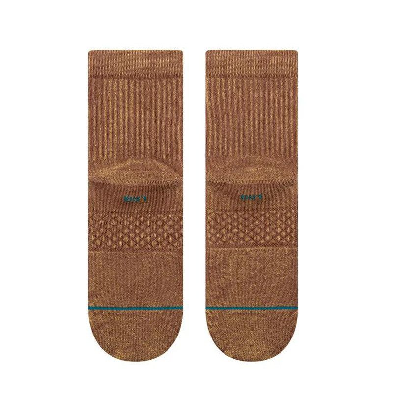 Calcetines Stance: Icon Washed Quarter (Brown)