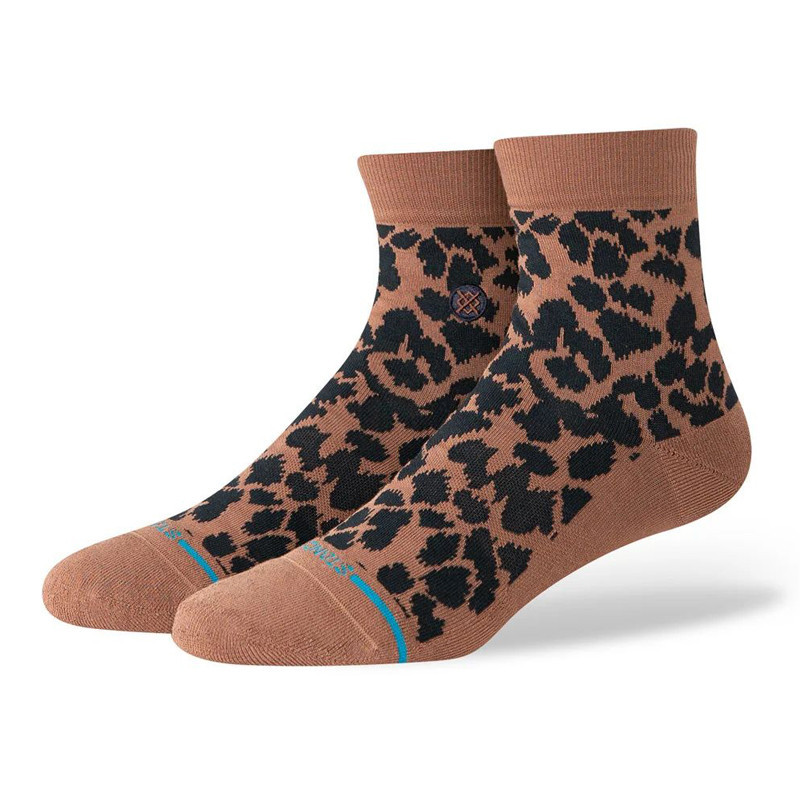 Calcetines Stance: Love Leopard Lowrider (Brown)