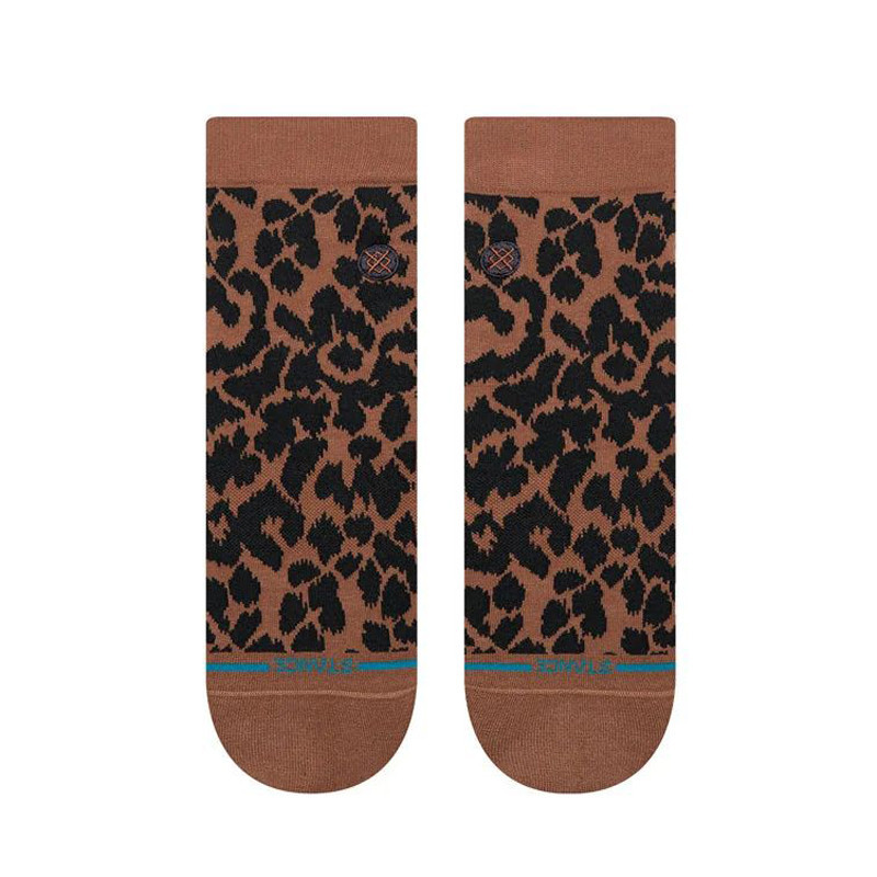 Calcetines Stance: Love Leopard Lowrider (Brown)