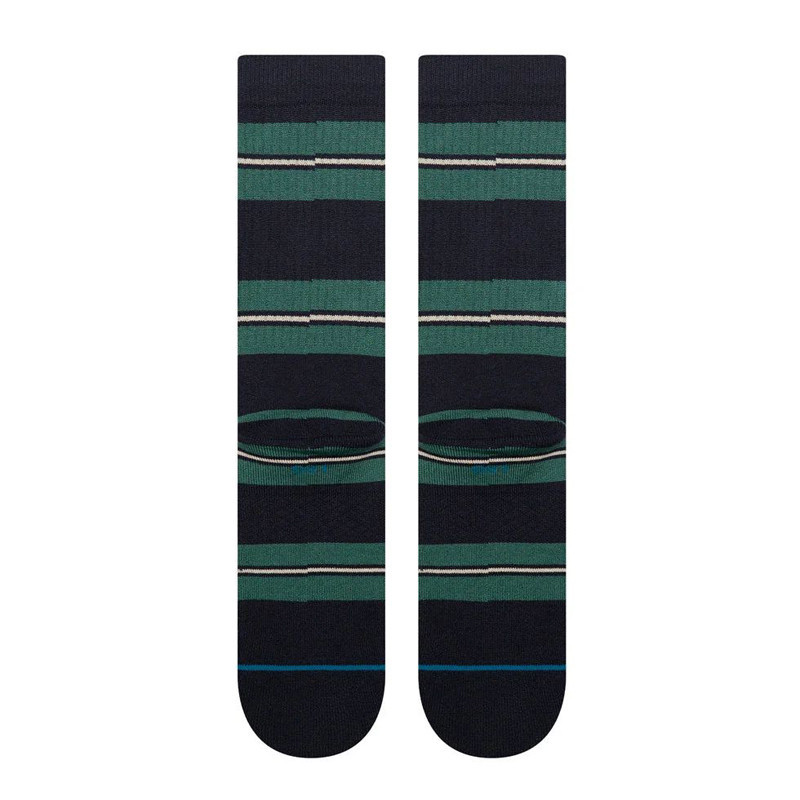 Calcetines Stance: Caesar Stripe Crew (Green)